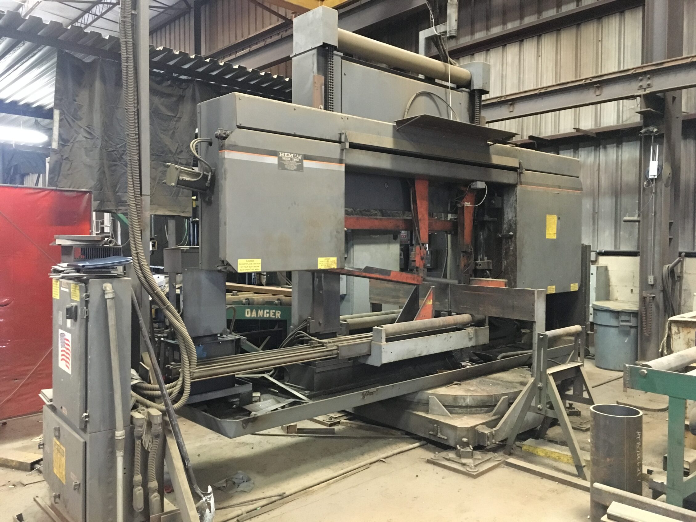 Controlled Automation / Whitney / HEM Automated 30" Structural Steel Beam