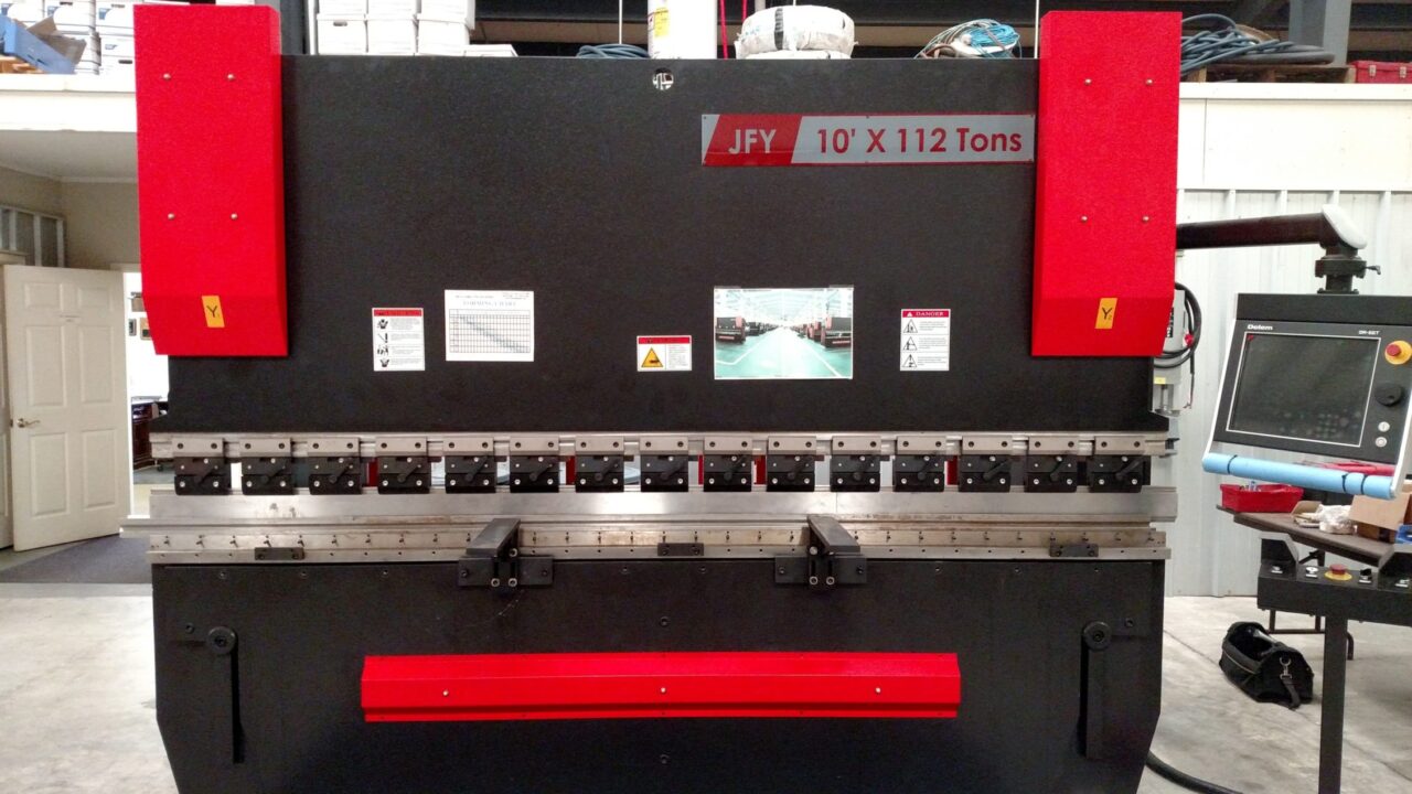 JFY PR6C 10' X 112 Ton 4 Axis Hydraulic Press Brake