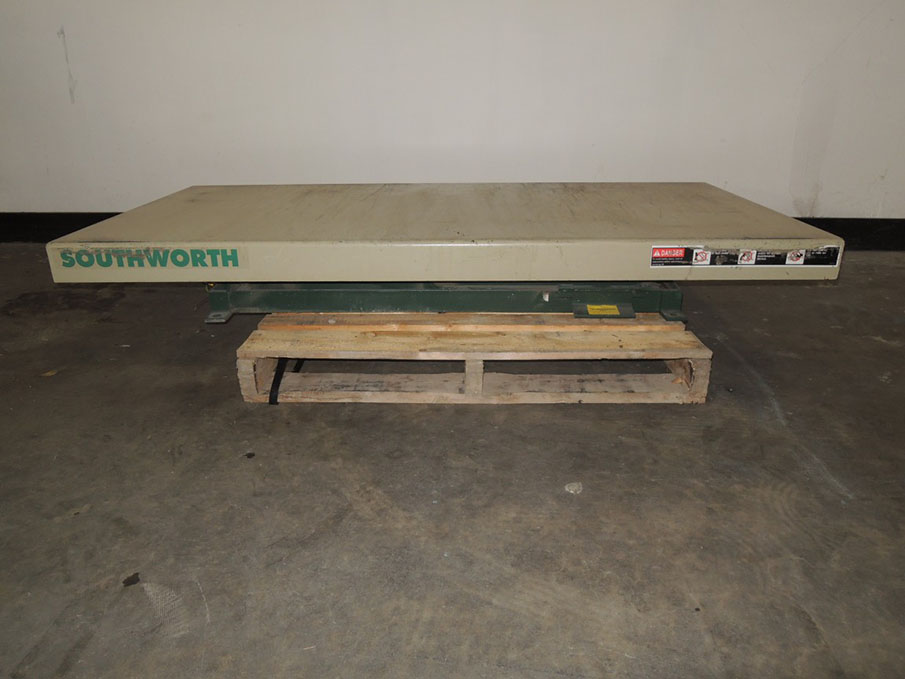 Southworth LS6-36 Hydraulic 6000 Lb Capacity 72" x 36" Lift Table
