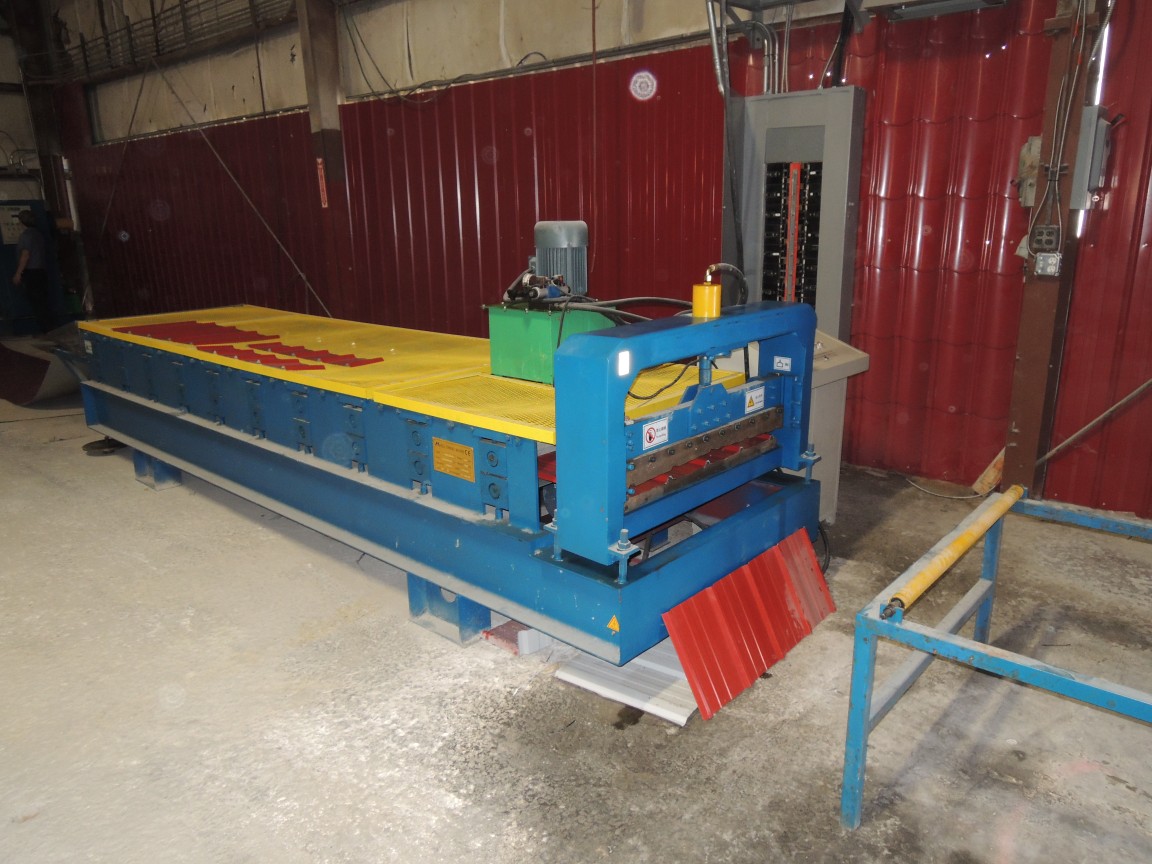 Cangzhou Huachen Roll Forming Machinery Co. HC15-225-900 Roll Forming Machine Cangzhou Huachen Roll Forming Machinery Co. HC15-225-900 Roll Forming Machine