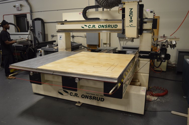 C.R. Onsrud 72C12 Twin Table CNC Router
