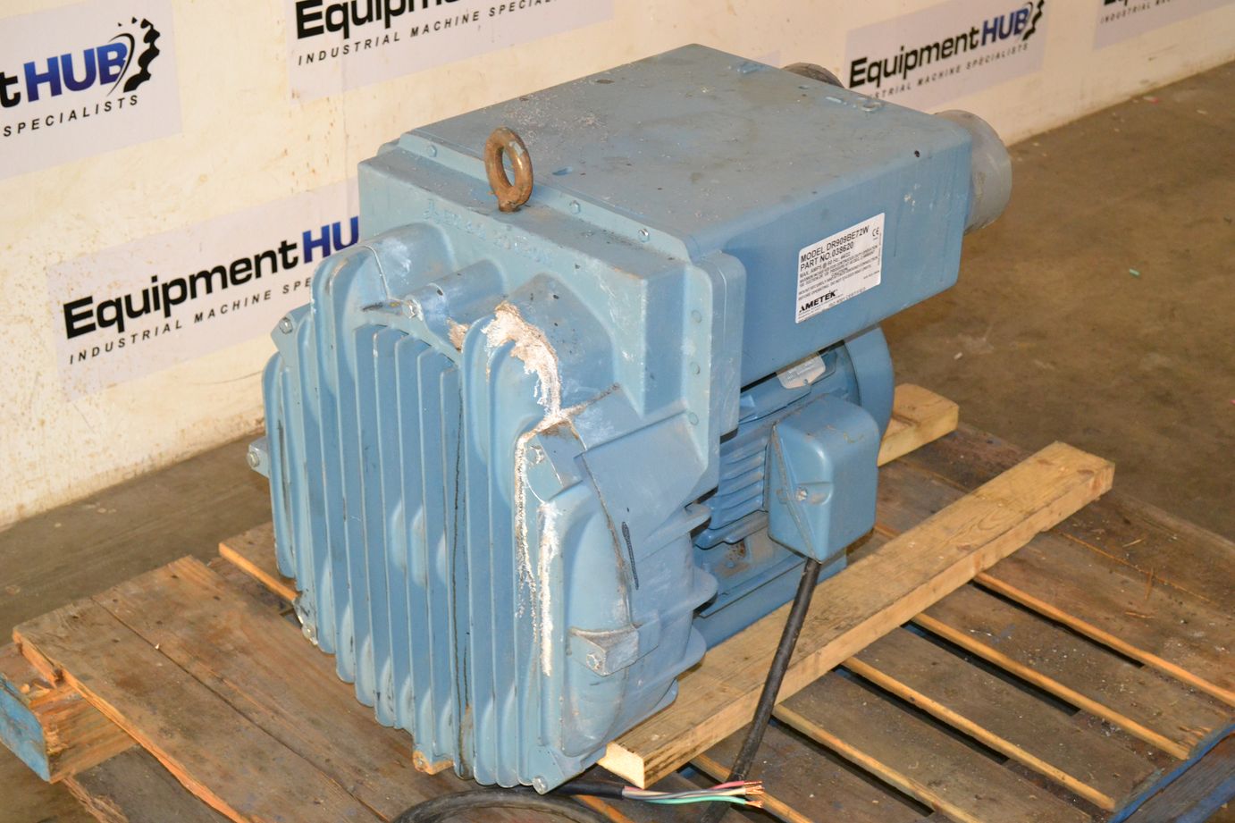 Ametek Rotron DR909BE72W 15HP Regenerative Blower / Vacuum Pump The