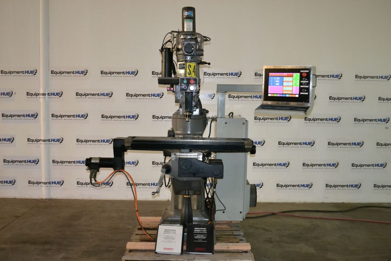 Bridgeport V2XT 9" x 48" 3-Axis DX32 CNC Milling Machine