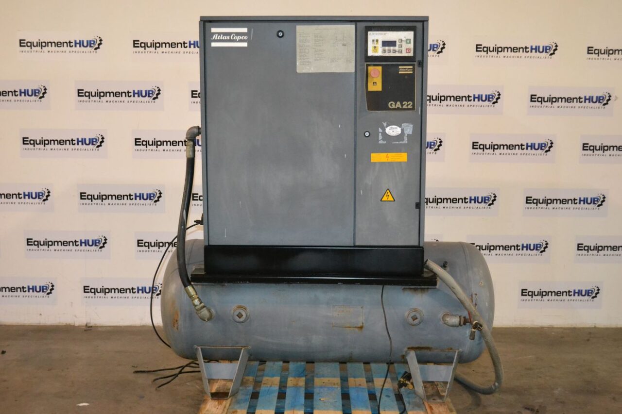 Atlas Copco GA22 30HP Rotary Screw Air Compressor