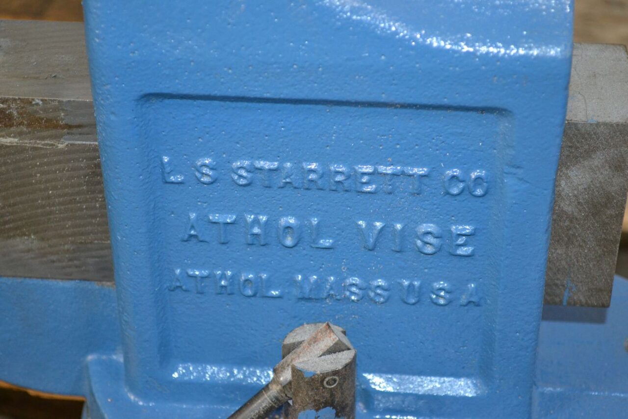 LS Starret 925 5" Jaws Bench Top Swivel Base Athol Vise The Equipment Hub