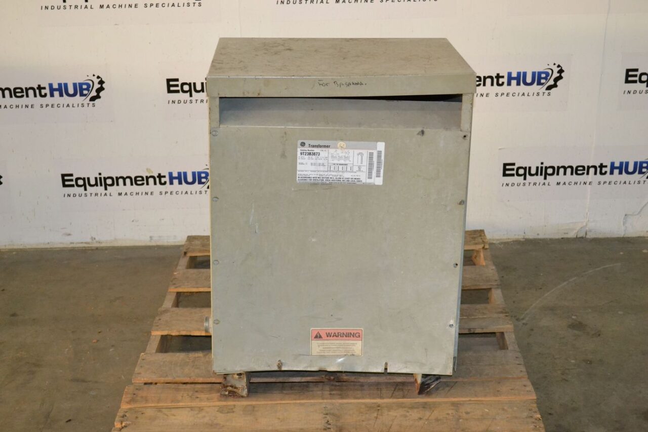 General Electric 9T23B3873 Transformer 45 KVA, 3 Phase, 120 / 208 / 480V