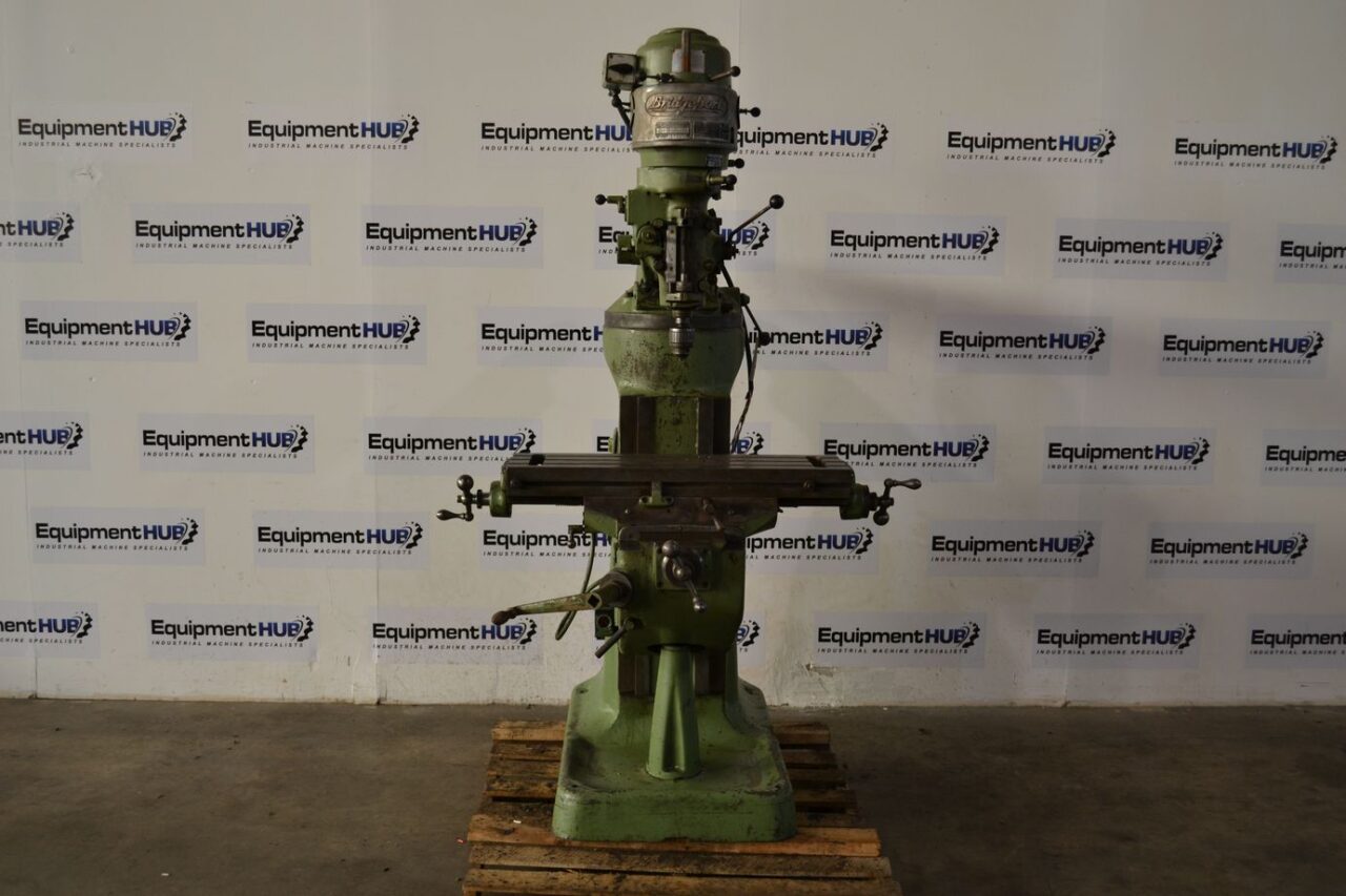 Bridgeport J Head 9" x 36" Vertical Milling Machine