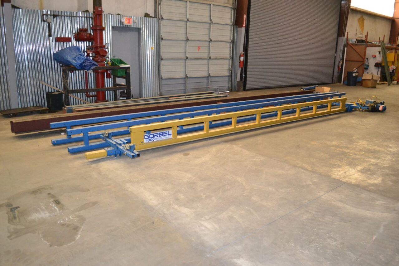 Gorbel / Demag DKUN 2-250 K V1 25' x 23' 1,000 Lb. Capacity Overhead Bridge Crane