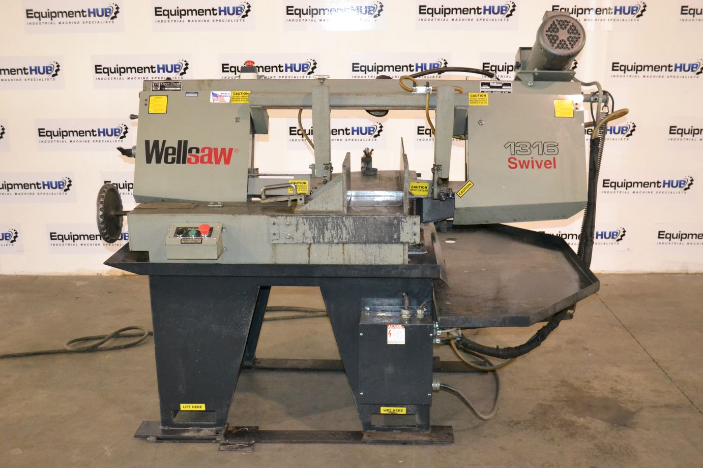 Wellsaw 1316S 13″ x 16″ Swivel Miter Head Horizontal Band Saw Wellsaw 1316S 13" x 16" Swivel Miter Head Horizontal Band Saw