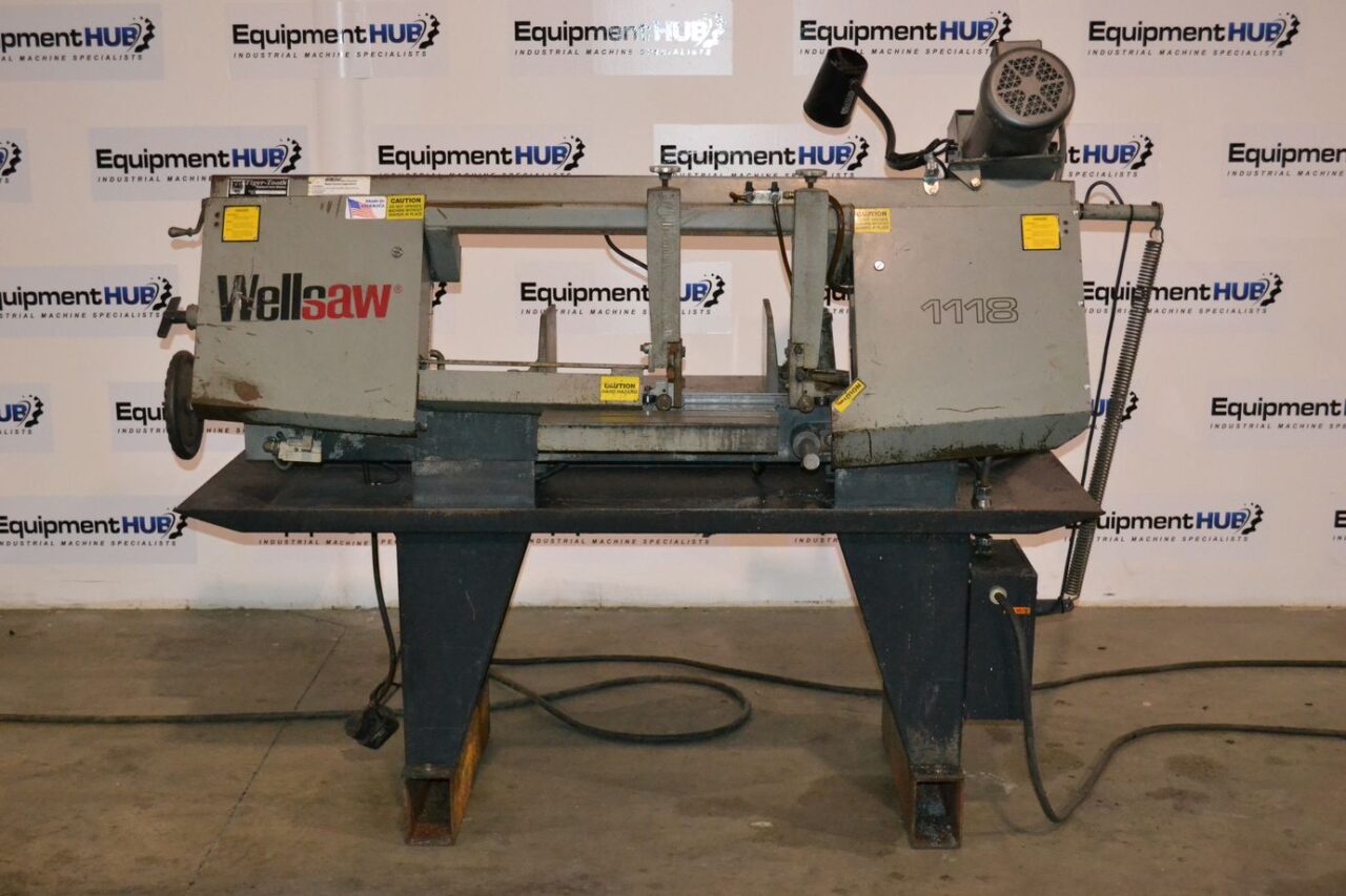 Wellsaw 1118 13" x 18" Horizontal Band Saw (Model 1318)