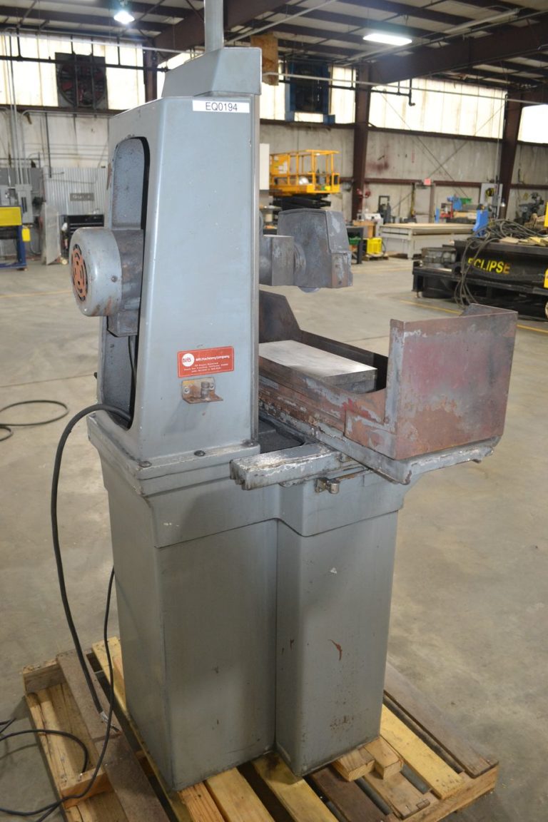 Bridgeport 815 8" x 15" Manual Hand Feed Surface Grinder The