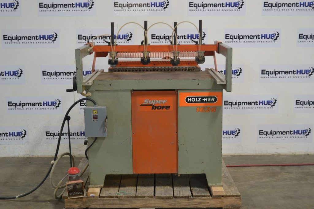 Holzher 1626 Super-Bore Horizontal / Vertical 32mm Line Boring Machine