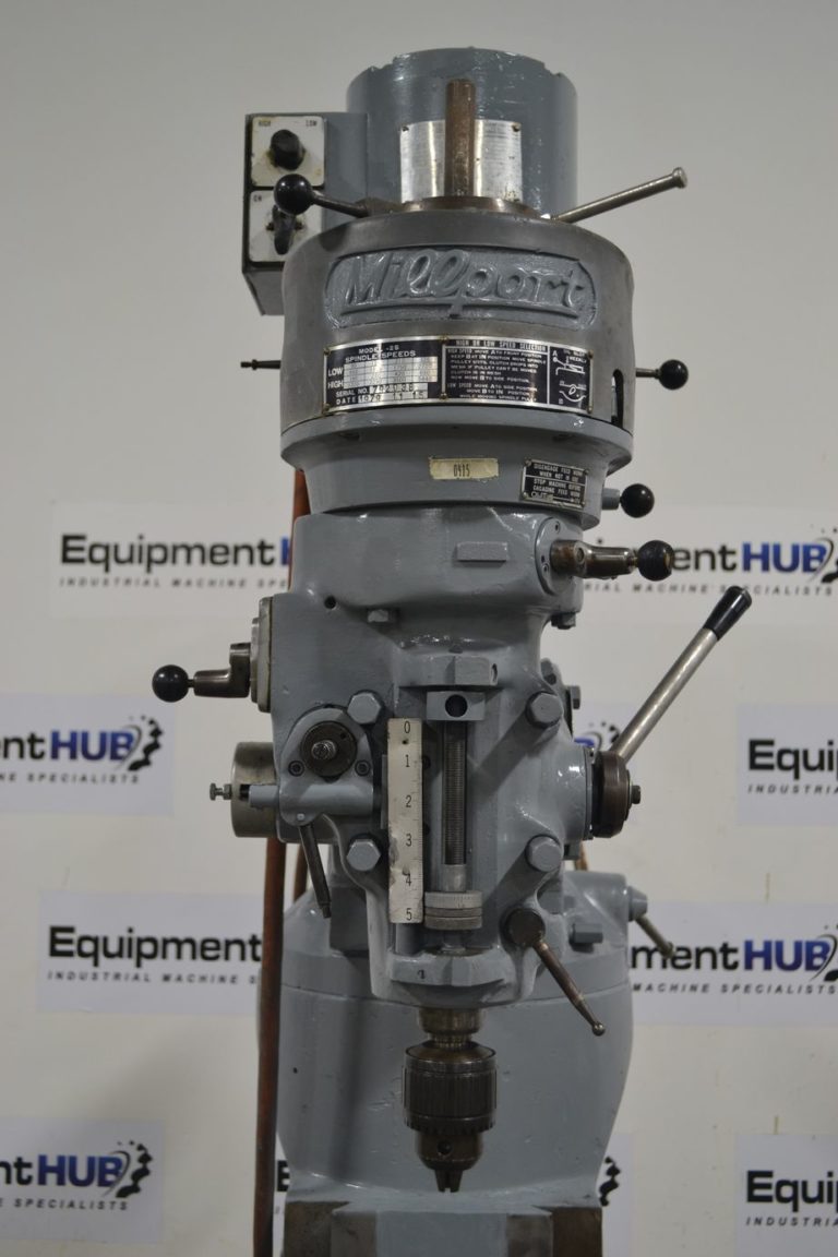 Millport 2 9" x 42" Vertical Turret Milling Machine, Bridgeport Style