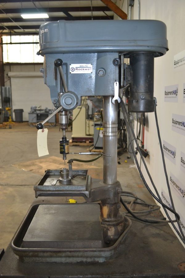 Delta Rockwell 15-665 Variable Speed Bench Top Drill Press w/ Work ...