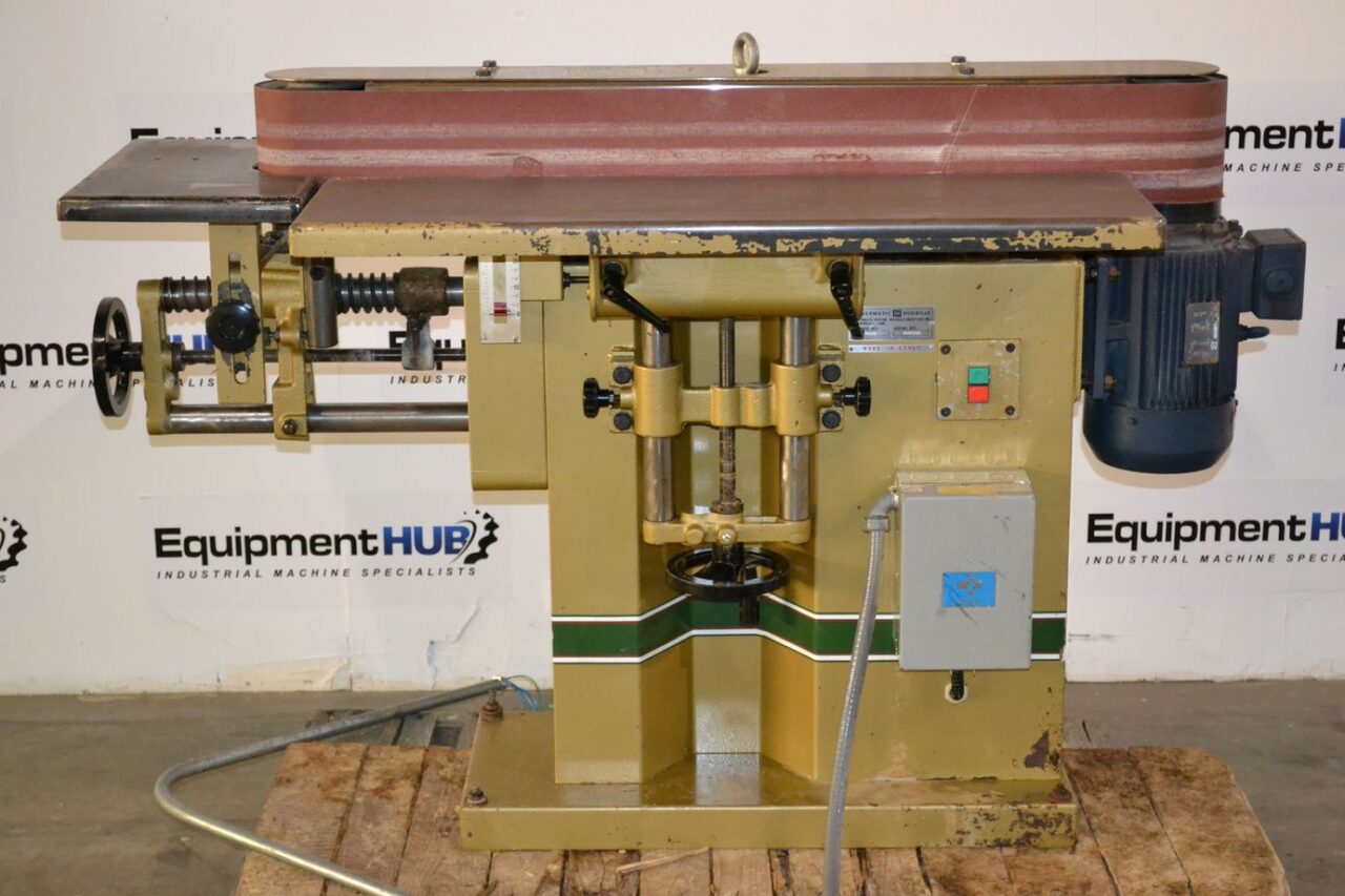 Powermatic Houdaille NV130 Double Sided 6" x 108" 3HP Edge Belt Sander