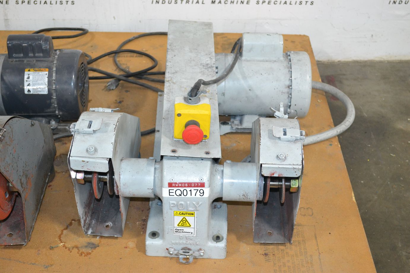 Poly D14 Belt Drive Lapidary Bench Polishers / Grinders The