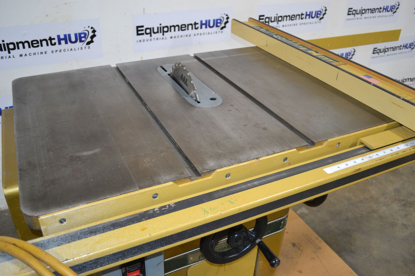 Powermatic 66 10" Left Tilt Table Saw w/ 53" Powermatic AccuFence, 1PH