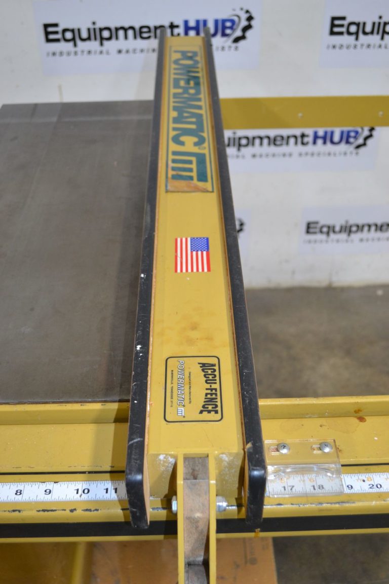 Powermatic 66 10" Left Tilt Table Saw w/ 53" Powermatic AccuFence, 1PH