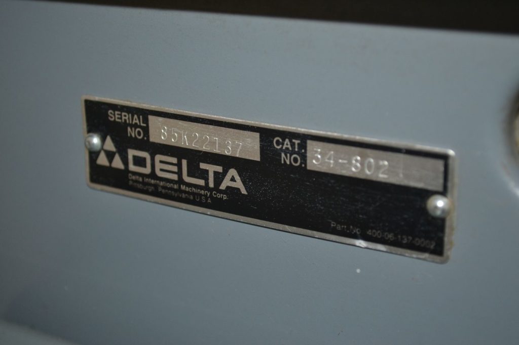 delta unisaw 34 802