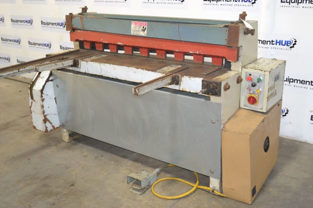 Basic Machine Tools 52X10PS 4' x 10 Ga. Mechanical Power Squaring Shear The Equipment Hub