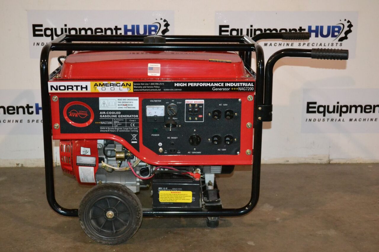 North American Tools NAG7200 7200 Watt Air-Cooled Gasoline Generator