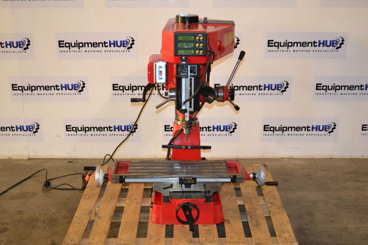 1.5 HP Mill Drill with 3-Axis DRO