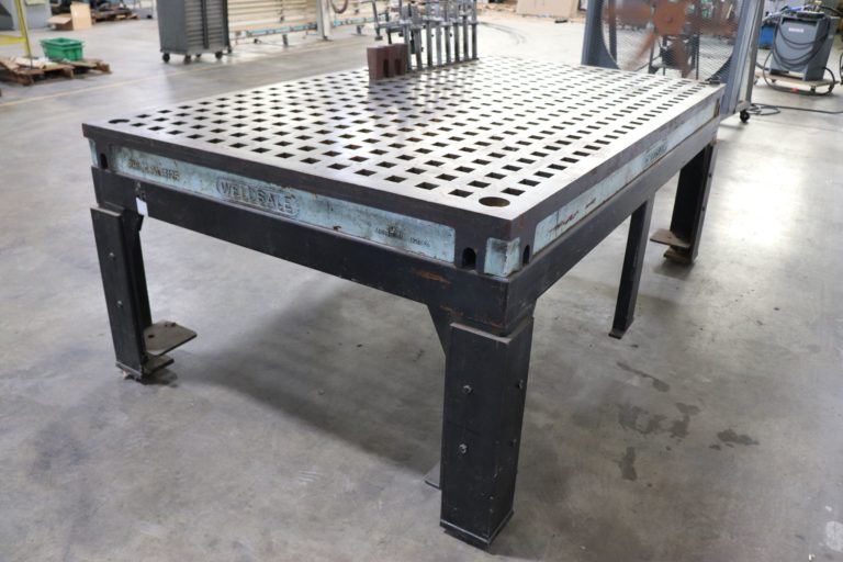 Weldsale 5' x 10' Platen Welding Table w/ Heavy Duty Steel Stand - The ...