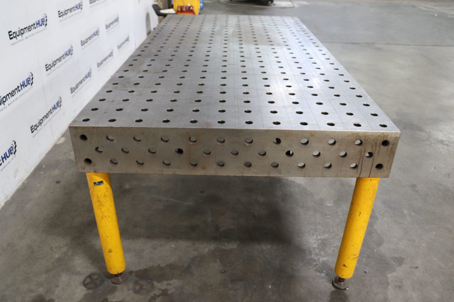 4' x 8' Welding Table Fixture, 28mm Hole System, 1200mm x 2400mm The