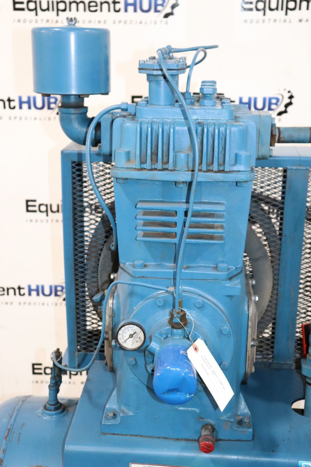 Quincy 340 7.5HP Reciprocating Horizontal 120 Gallon Air Compressor