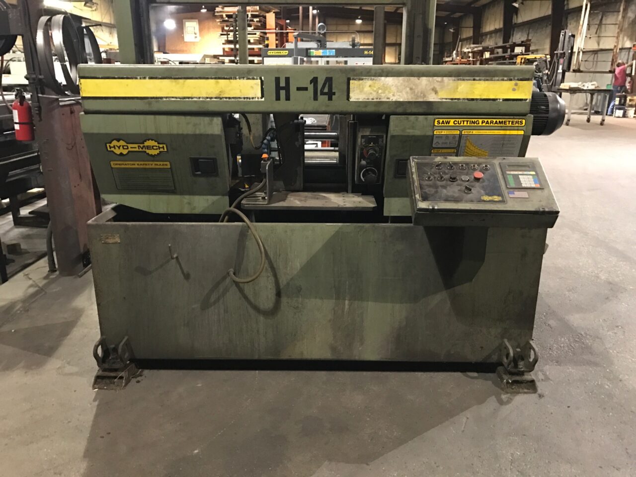 Hyd-Mech H-14 Automatic Horizontal Band Saw