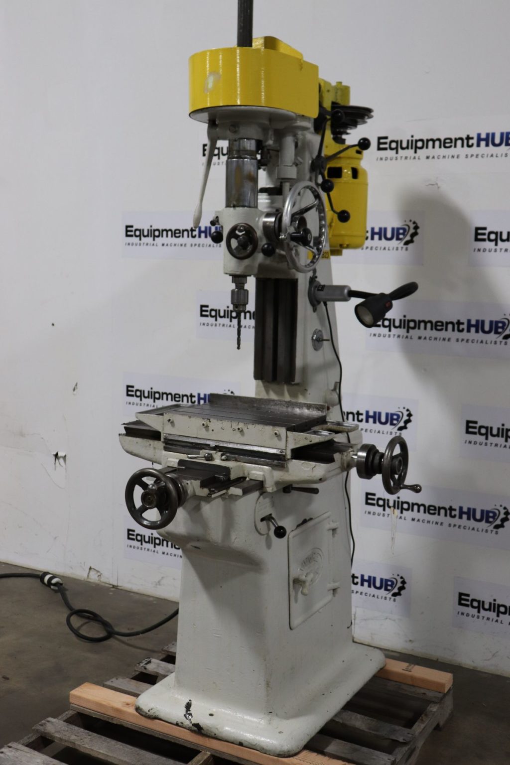 Moore No. 1 16" x 10" Step Pulley 2Speed Jig Borer The Equipment Hub