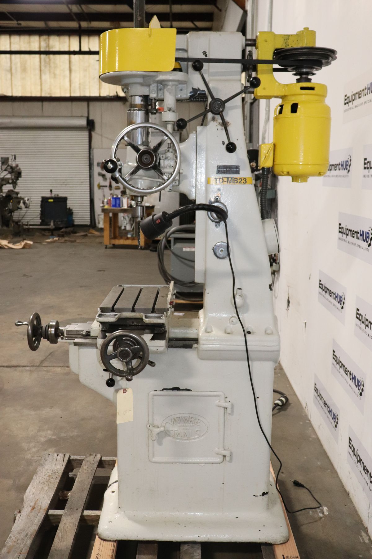 Moore No. 1 16" x 10" Step Pulley 2Speed Jig Borer The Equipment Hub