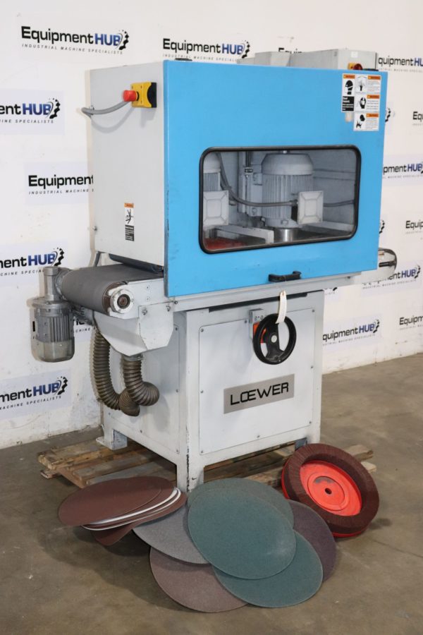 Loewer CrossMaster CMDD300 Deburring and Edge Rounding Machine, Metal