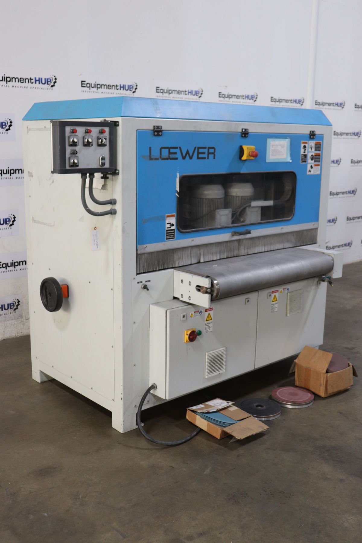Loewer DiscMaster 4TD1000 Deburring and Edge Rounding Metal Polishing