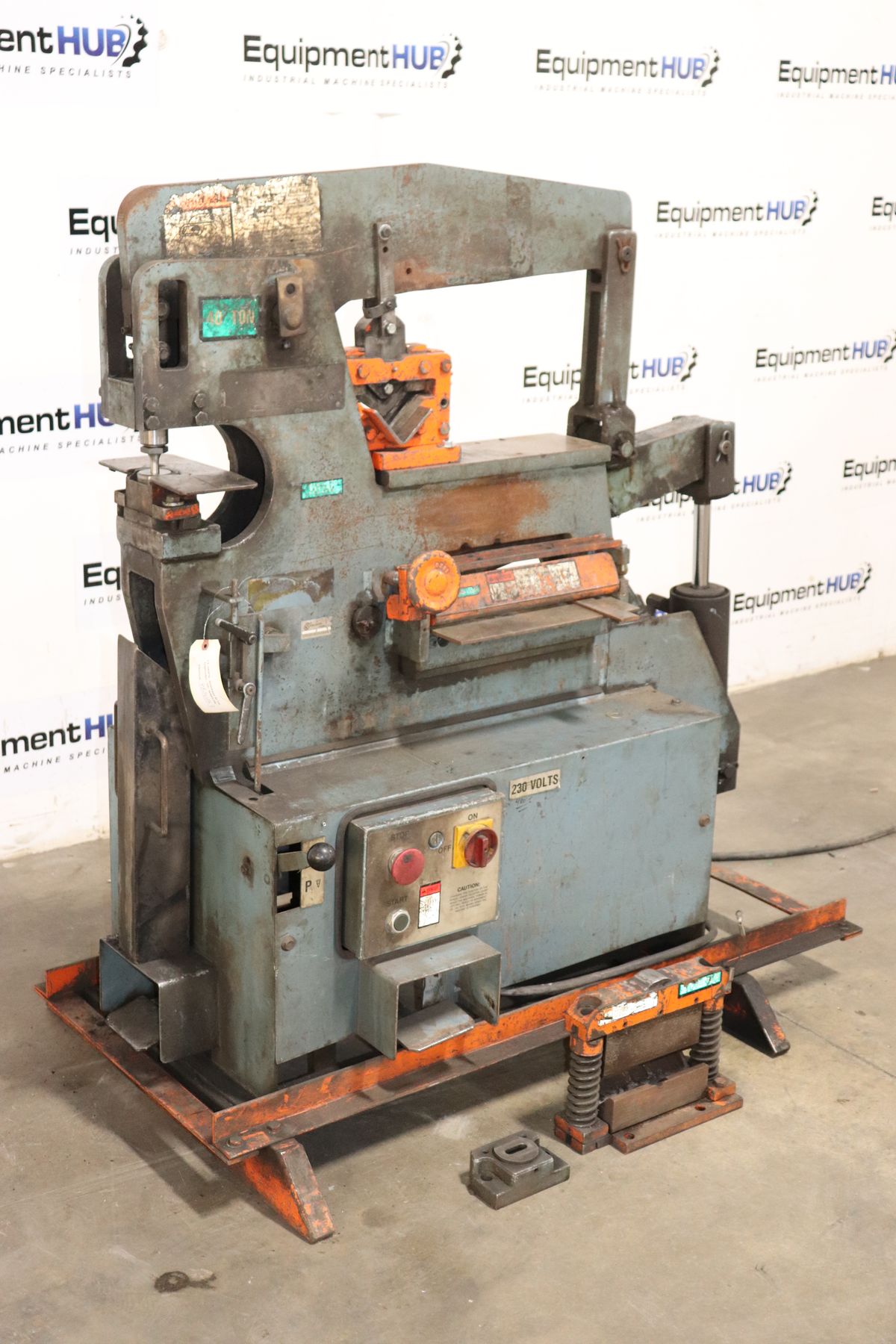 Scotchman 4014C 40 Ton Hydraulic Ironworker The Equipment Hub