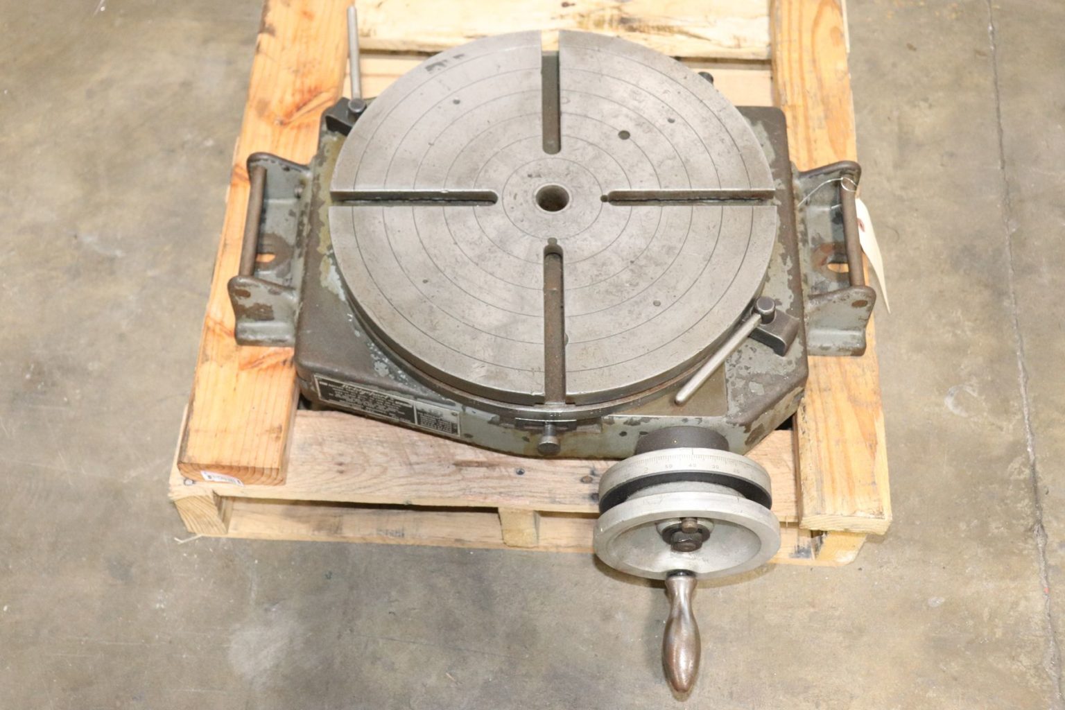 Bridgeport 15" Manual 360° Low Profile Rotary Table The Equipment Hub