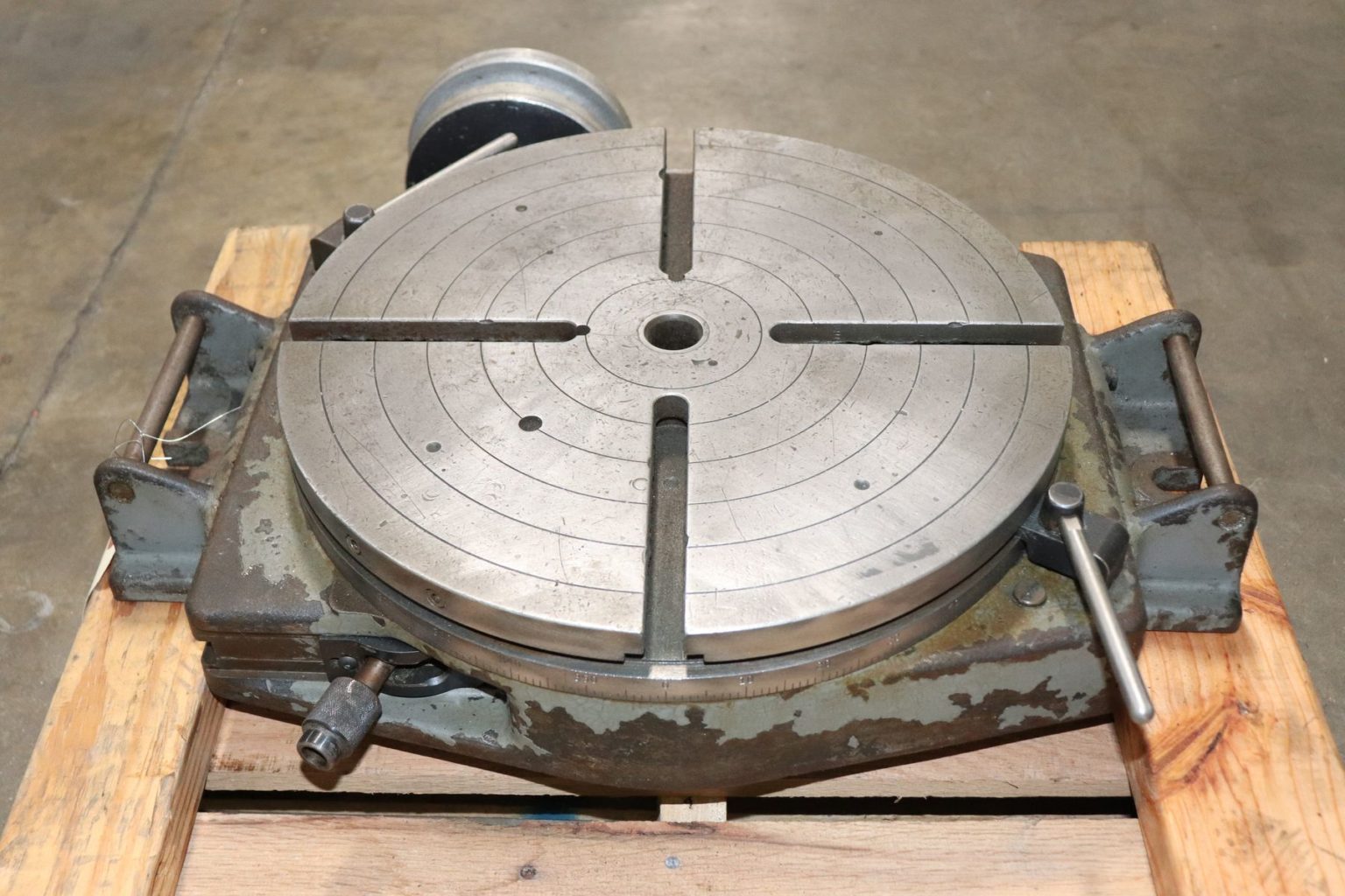 Bridgeport 15" Manual 360° Low Profile Rotary Table The Equipment Hub