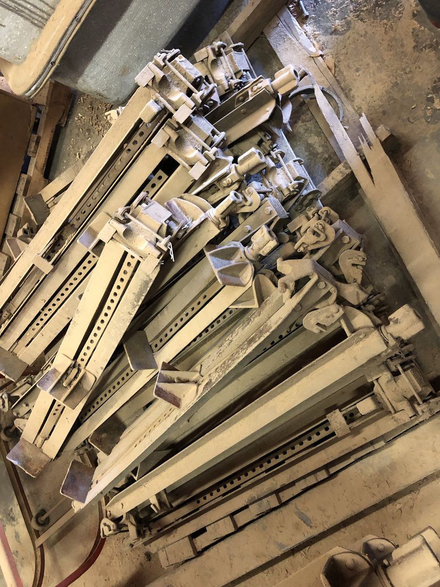 20' x 7 Level Panel Clamp Rack - The Equipment Hub