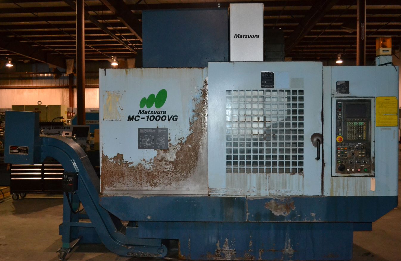 Matsuura MC-1000VG 3-Axis CNC Vertical Machining Center, 2001