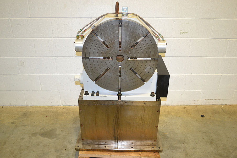 Troyke DL-20-B 20" Vertical Rotary Table for CNC w/ Stand