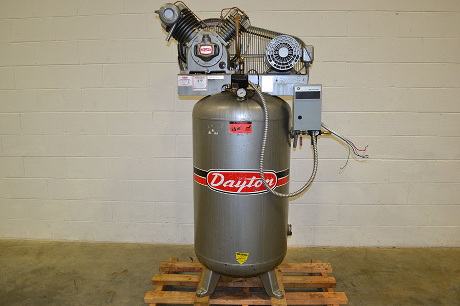 Dayton 3Z967B 5HP 80 Gallon Vertical 2-Stage Air Compressor
