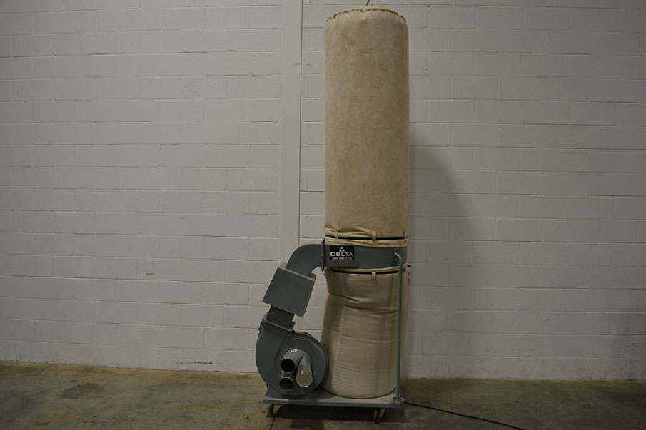 Delta 50-851 2HP Industrial Sized Dust Collector, 1500 CFM, 1PH