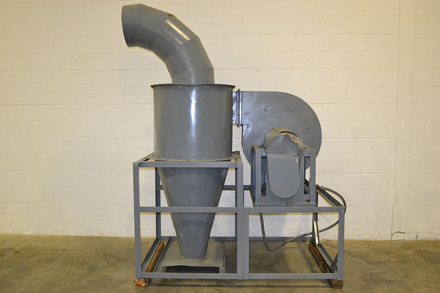 10HP Cyclone Dust Collector, 23" Impellar