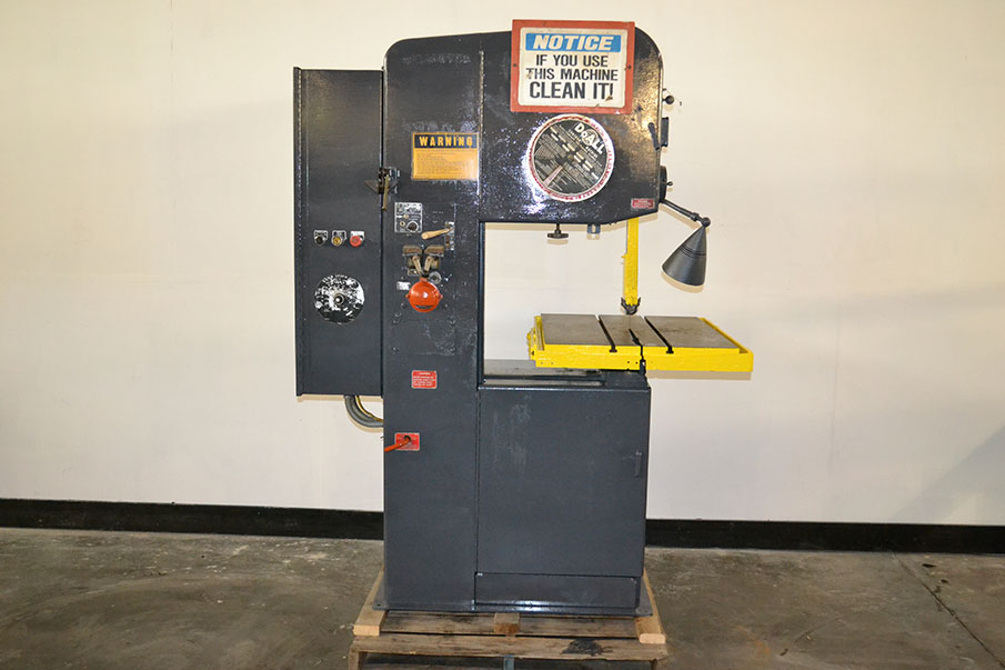 DoAll 2012-2A 20" Variable Speed Vertical Band Saw