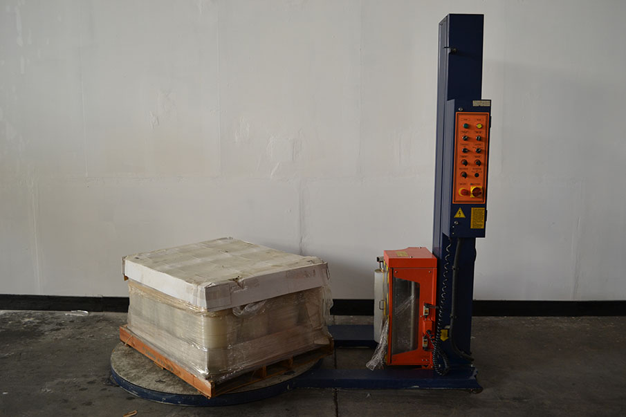 CE EXP-101 Semi-Automatic Pallet Stretch Wrapping Machine, 59" Table
