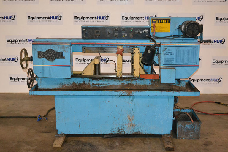 DoAll C916A 9″ x 16″ Horizontal Band Saw The Equipment Hub