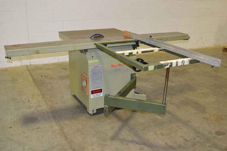 SCM SC3 MiniMax Sliding Table Saw, 1PH - The Equipment Hub