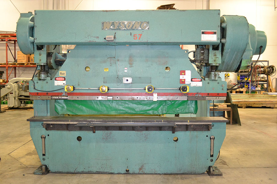 Wysong 90-8 90 Ton x 10' Mechanical Press Brake