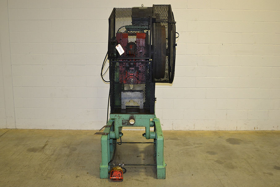 Rousselle 3F 25 Ton x 3" C-Frame Air Clutch Punch Press