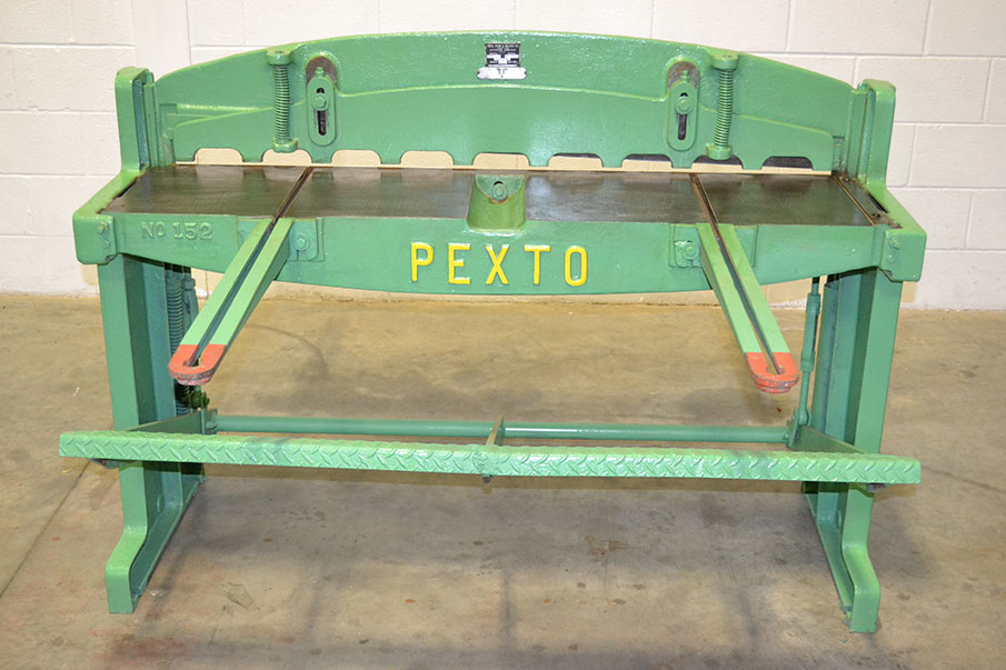 Pexto 152-J 52" x 16 GA Stomp / Foot Shear w/ Back Gauge
